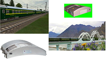 Train Air Conditioning Unit for High Altitude Railways