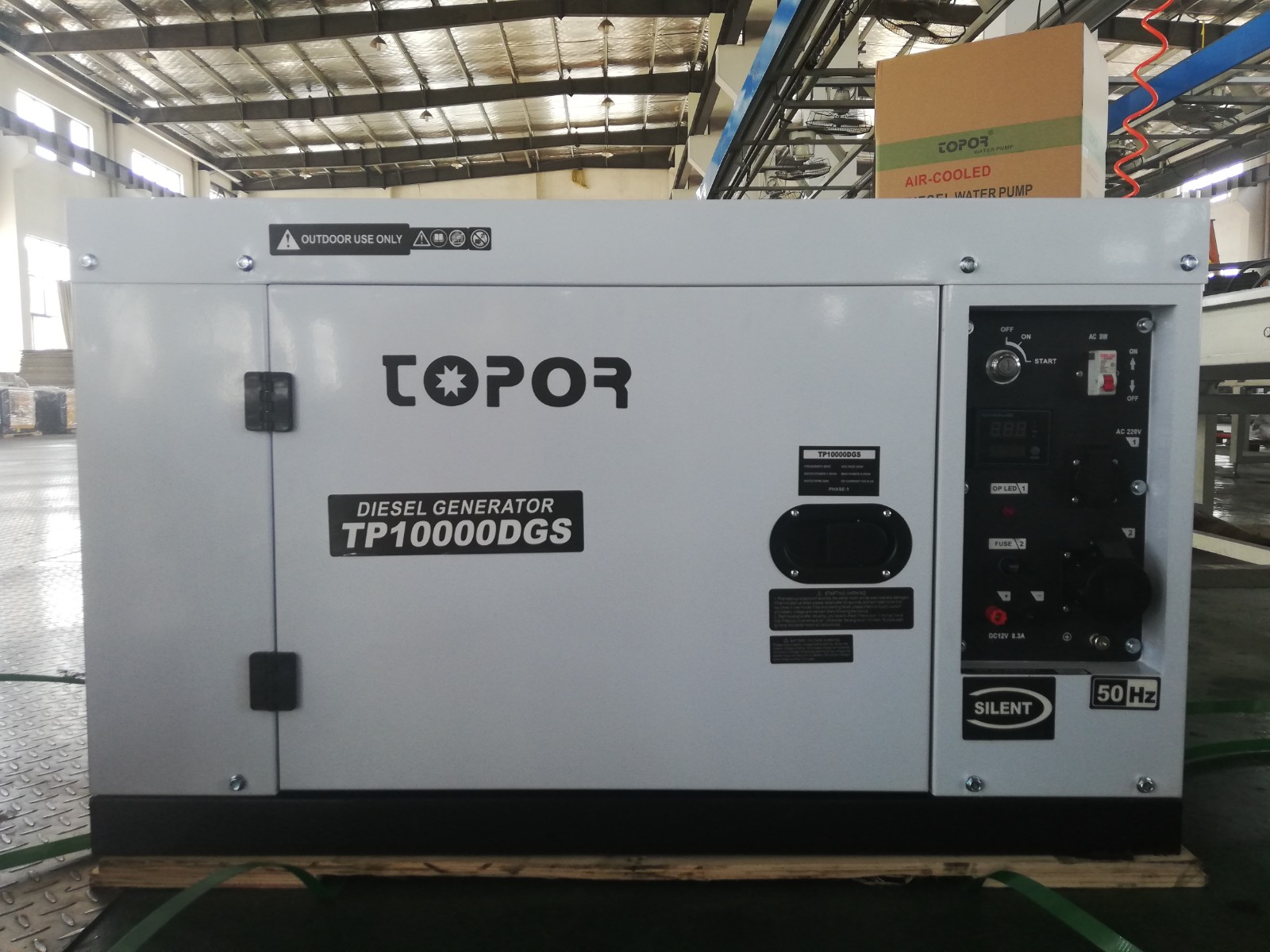 Air-Cooled Diesel Silent Generator