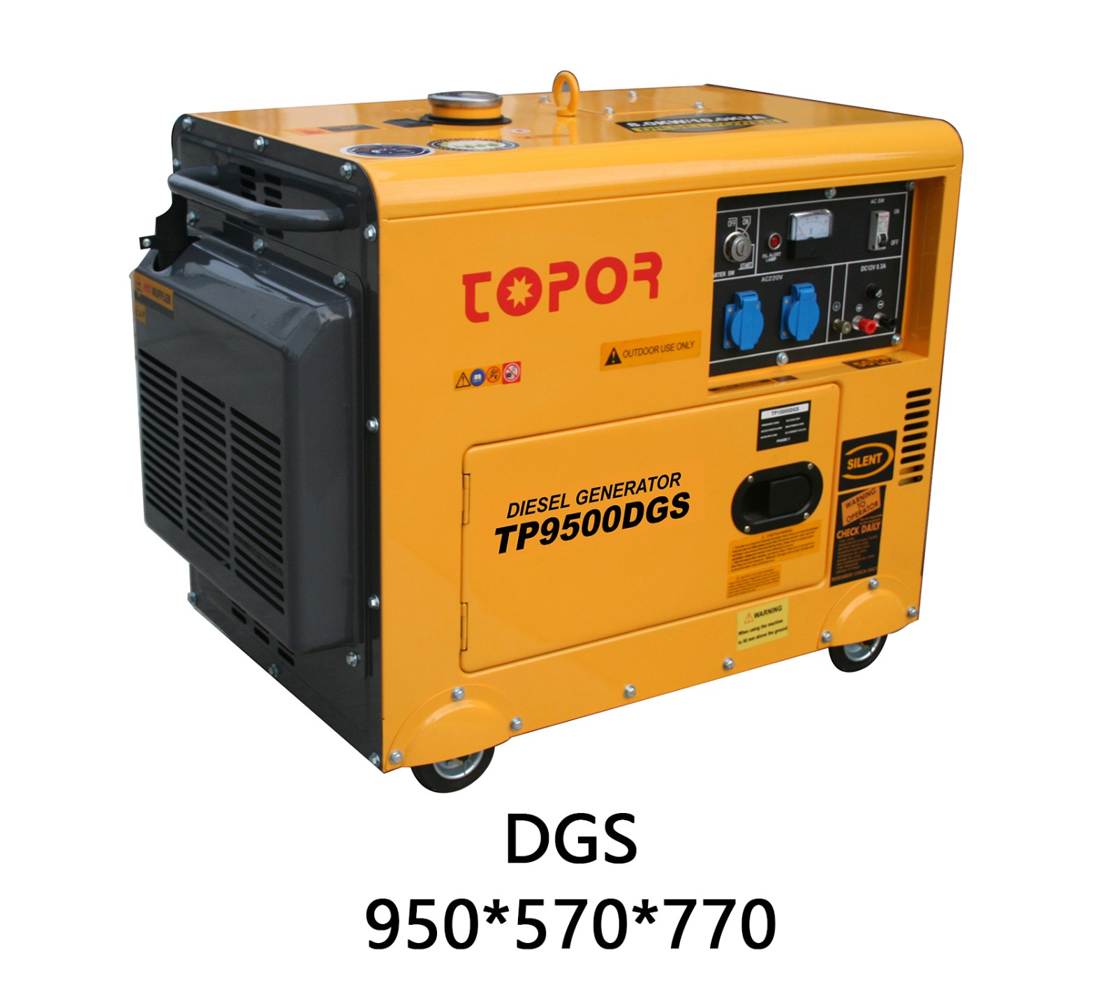 air cooled silent sounds proof diesel generators - Image 3