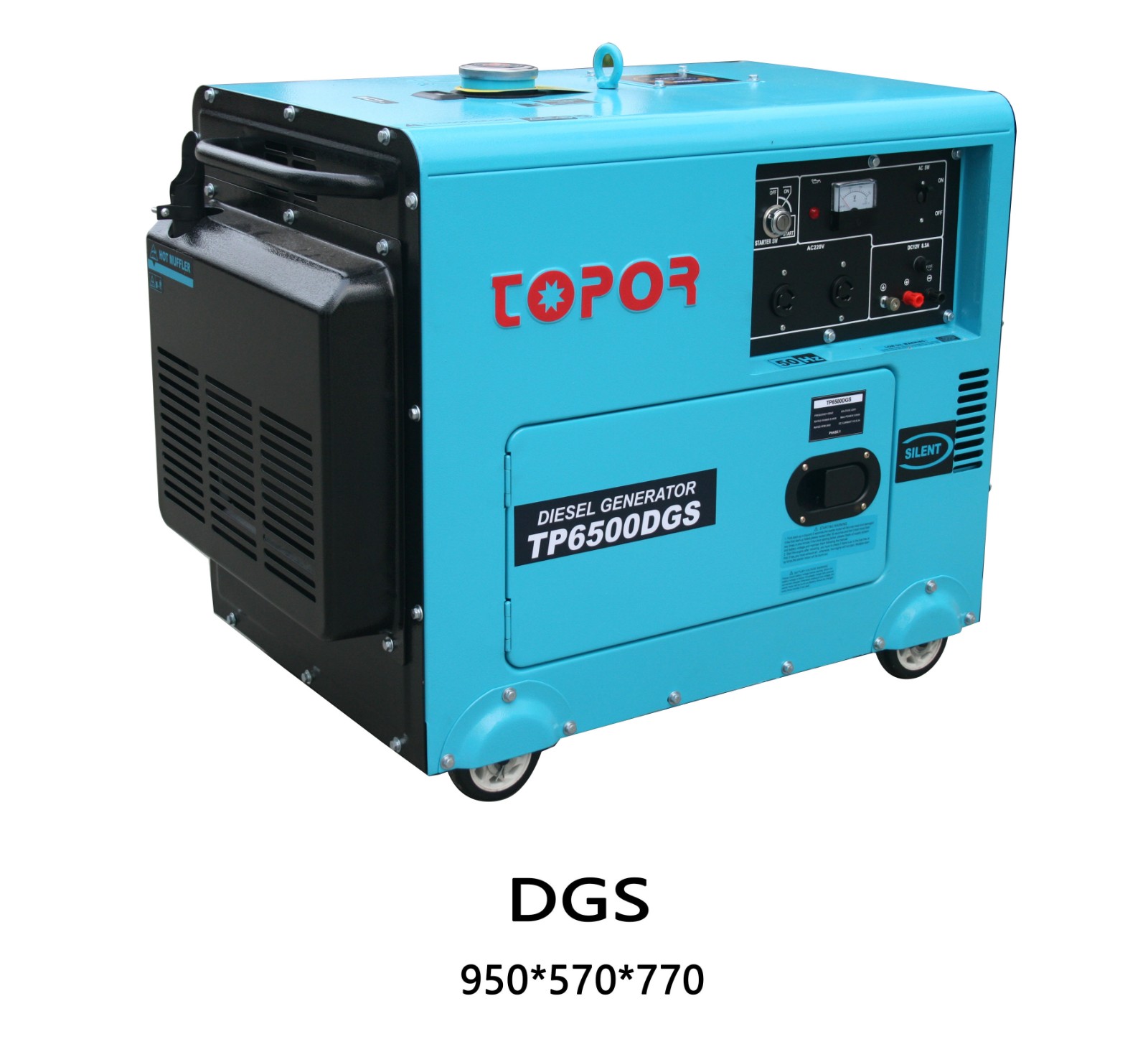 air cooled silent sounds proof diesel generators - Image 2