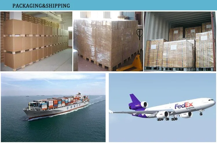 Standard export packaging and shipping methods