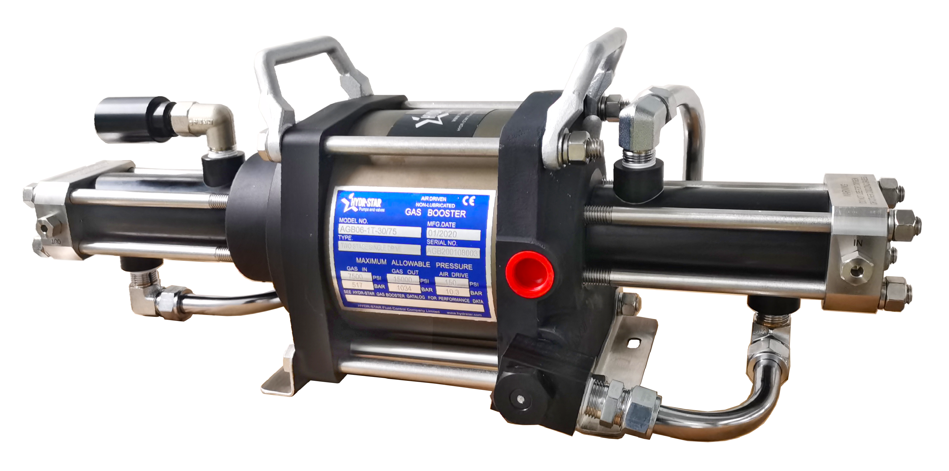 Air Driven Gas Booster