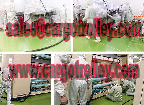 Air Film Transporter for Machinery Transfer