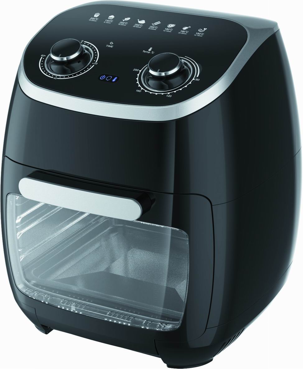 Electric Air Fryer with Timer and Adjustable Thermostat