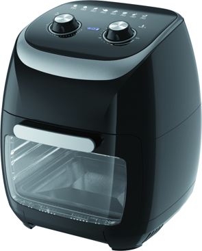 Electric Air Fryer with Timer and Adjustable Temperature