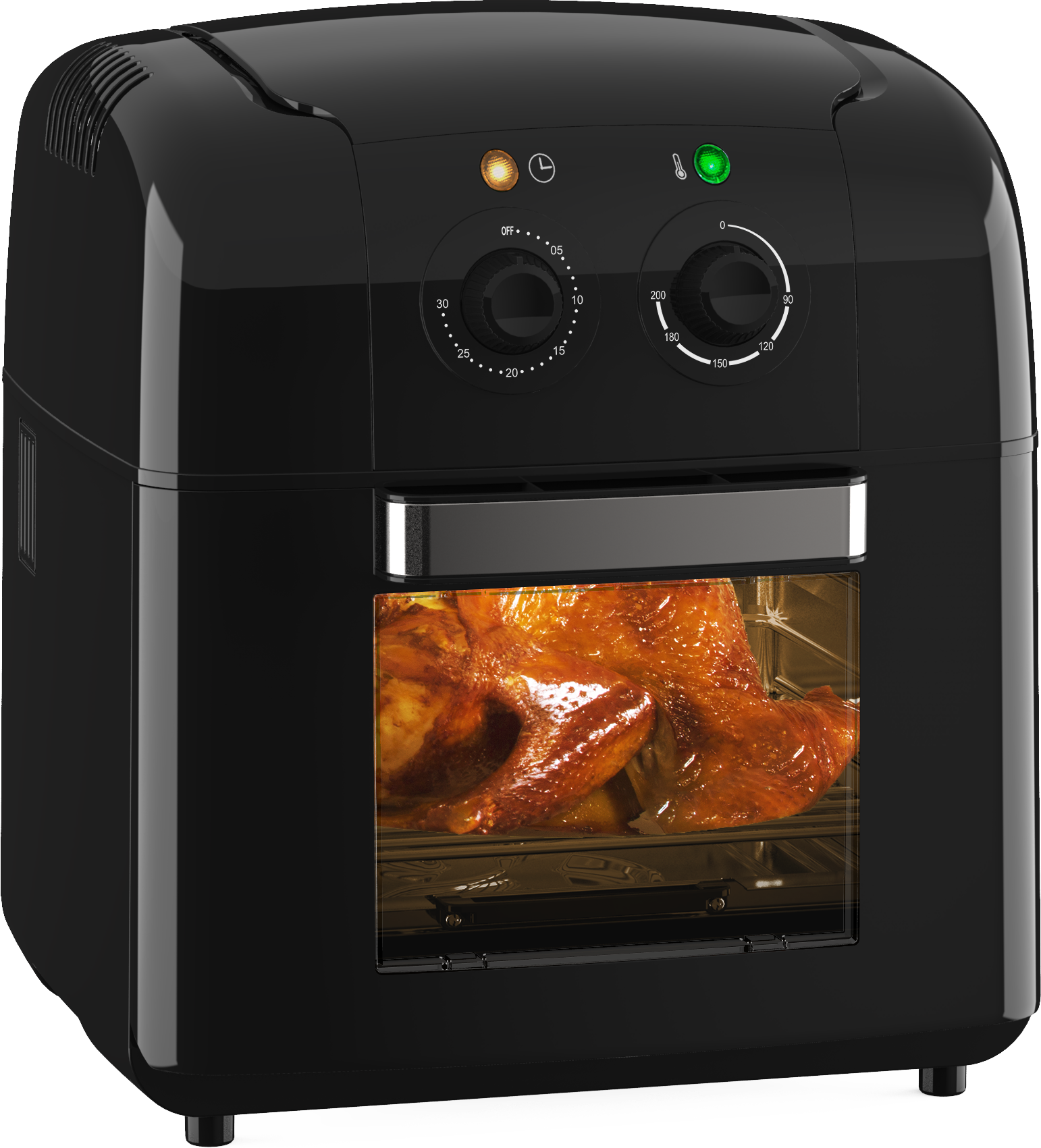 Air fryer,heating airfryer healthy oilless cooker large 10L capacity oven fryer,oil-free - Image 2