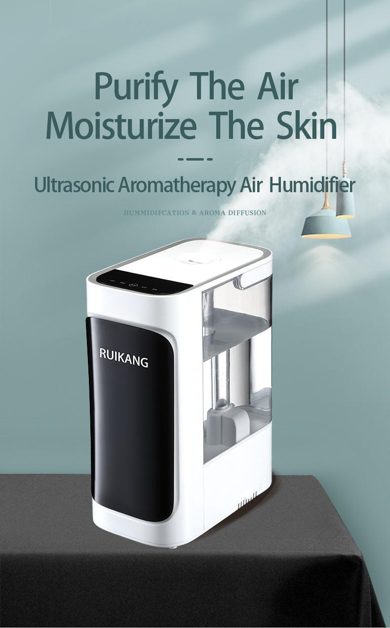 Ultrasonic humidifier and aroma diffuser