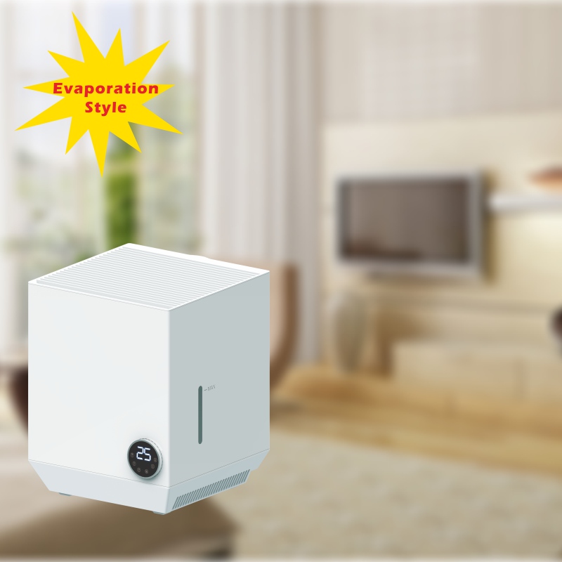 Digital Air Humidifier with Transparent Water Level Window