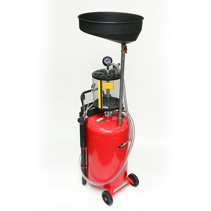 Air Operated 78 Gallon Portable Waste Oil Drain Tank - Image 2