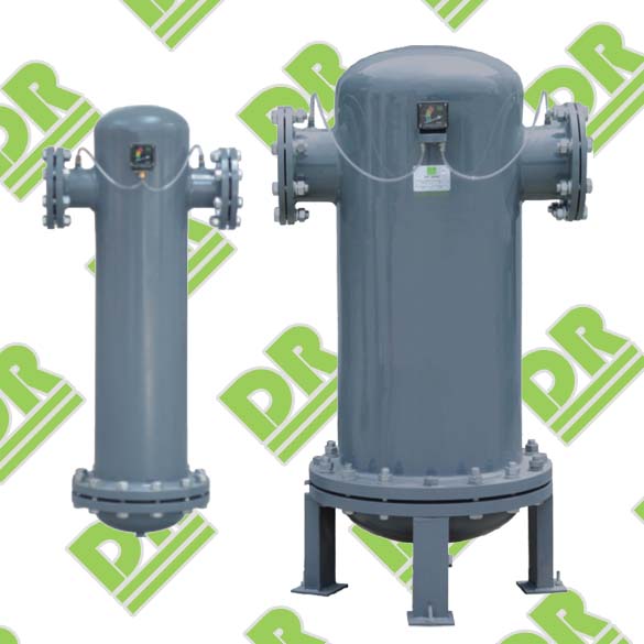 Industrial Air Purifier with Flanged Connections
