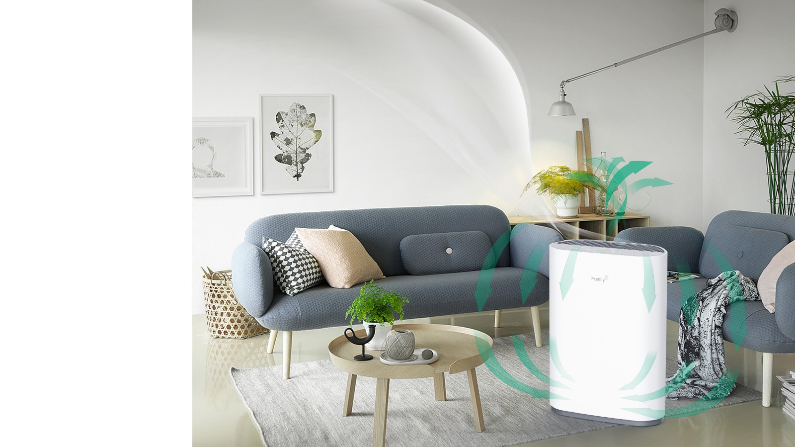 Air Purifier with Multi-Stage Filtration