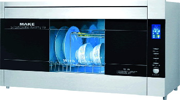 Countertop Dishwasher with Stainless Steel Exterior
