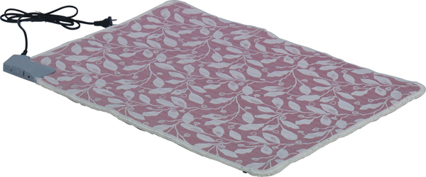 Electric Heated Pet Mat with Floral Cover