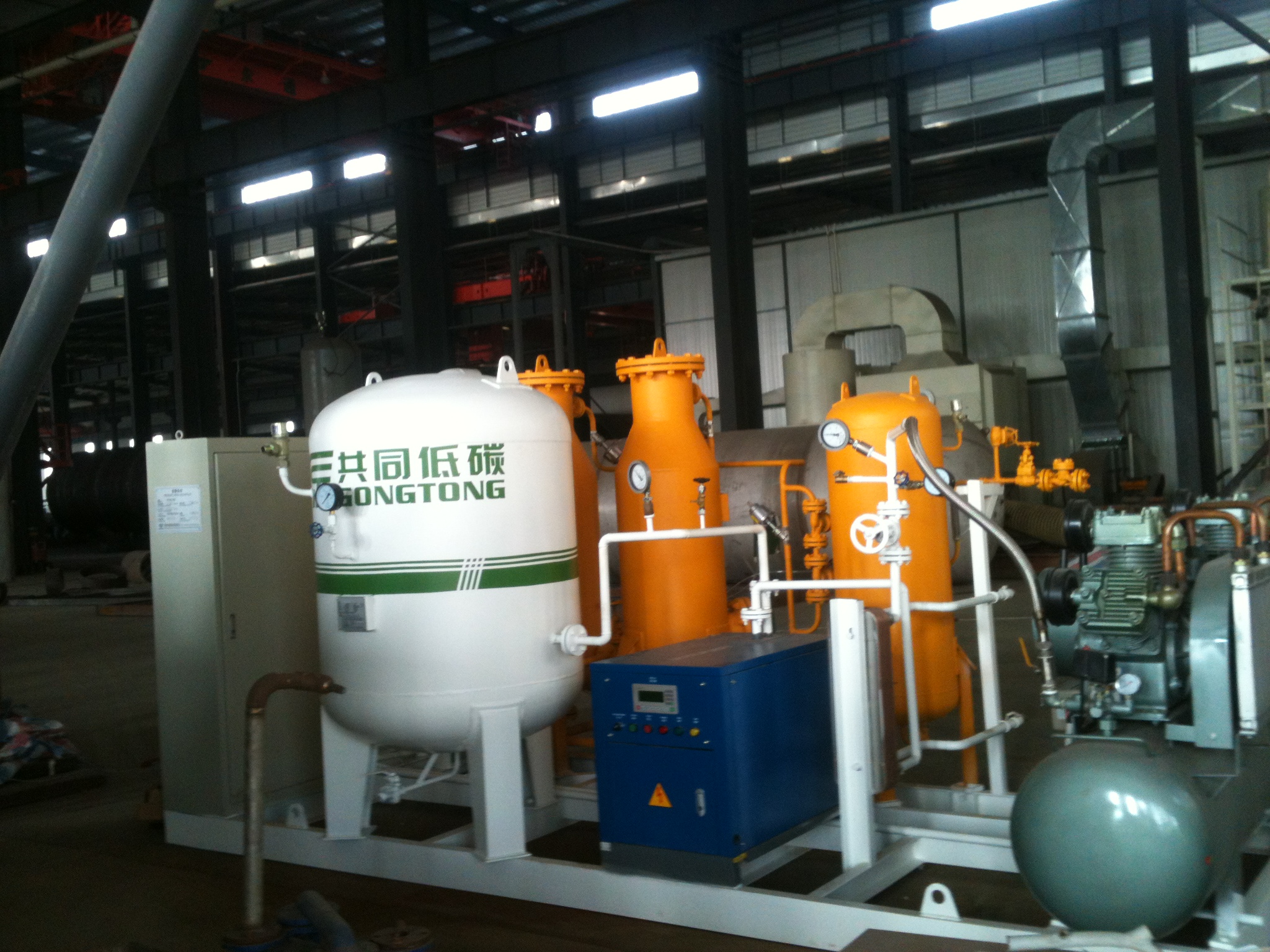 Industrial Air Separation Unit for On-Site Gas Generation