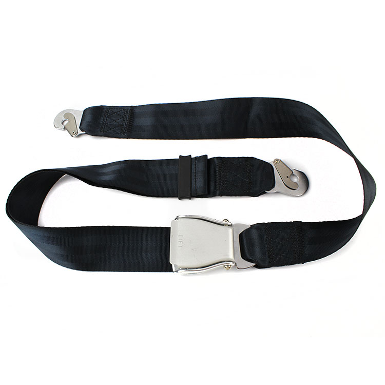 Two-Point Static Aircraft Seat Belt