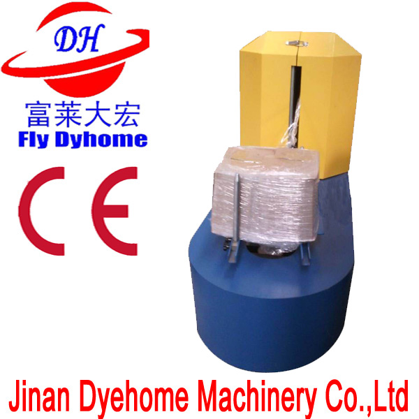 Airport Luggage Wrapping Machine with Rotating Platform