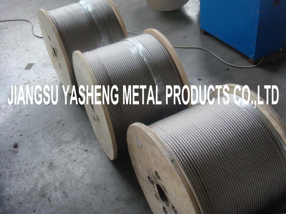 AISI 304/316 Stainless Steel Wire Rope