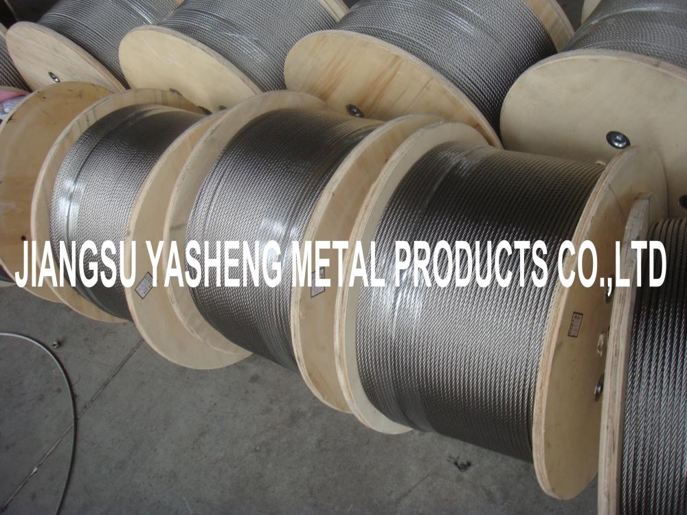 AISI304/AISI316 Stainless Steel Cable 7X7,7X19 - Image 2