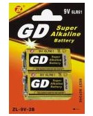 9V Alkaline Battery