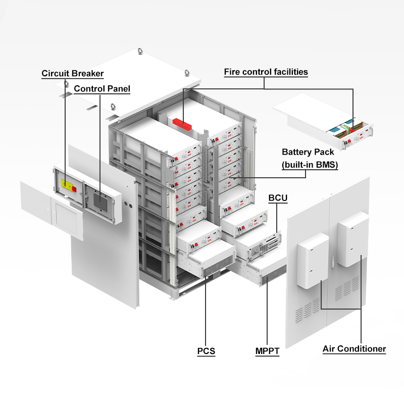 60kW/150kWh All-In-One Microgrid Energy Storage System