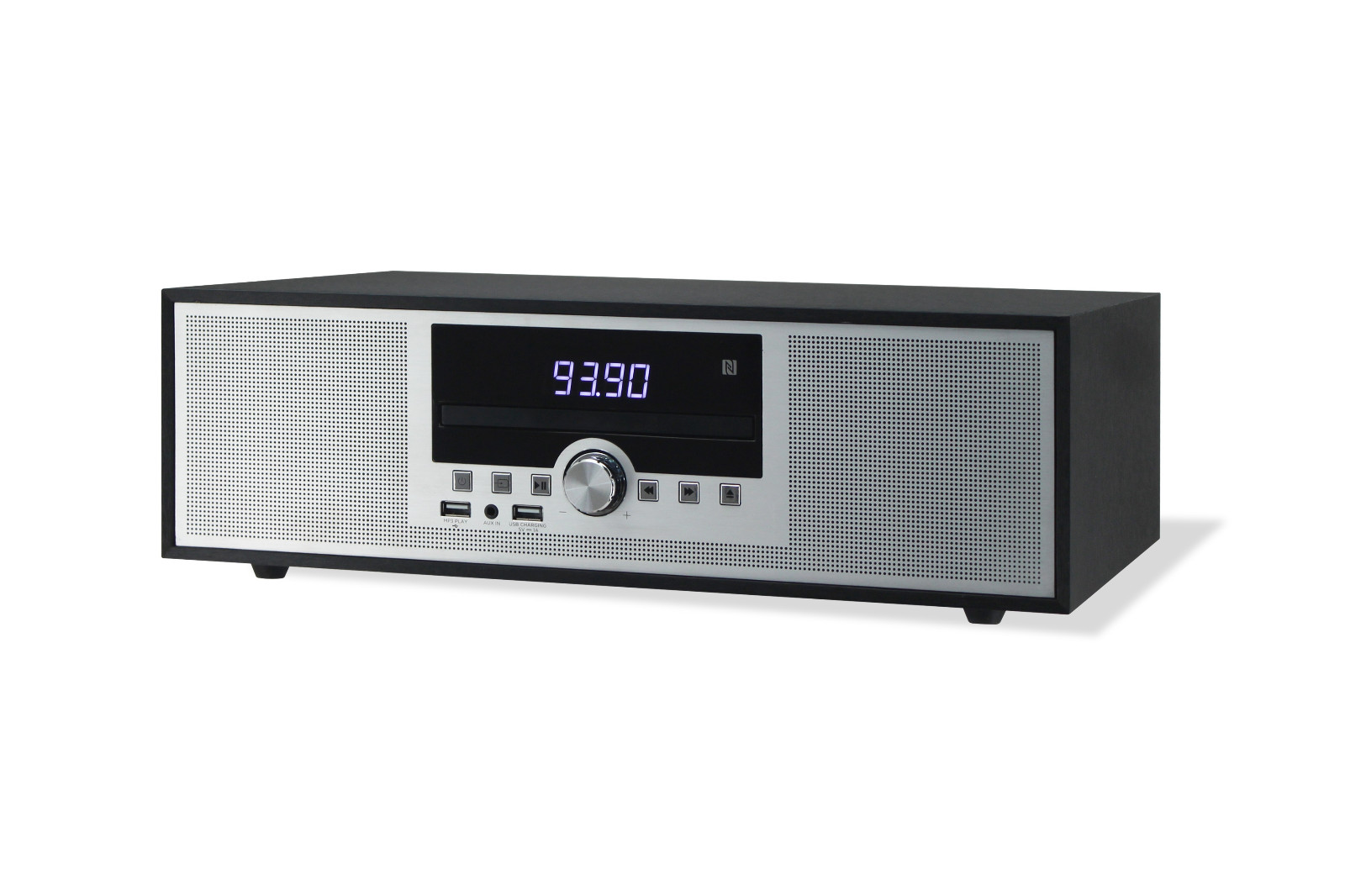 All-in-One CD Player with FM Radio and USB Ports