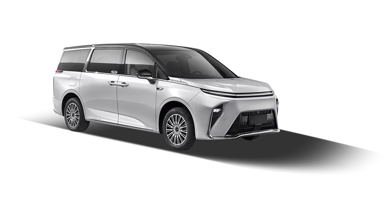 Front profile of the 7-seater MPV