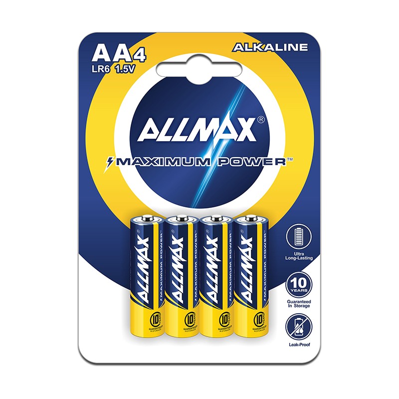 ALLMAX Alkaline Dry Battery Size AA - Image 3