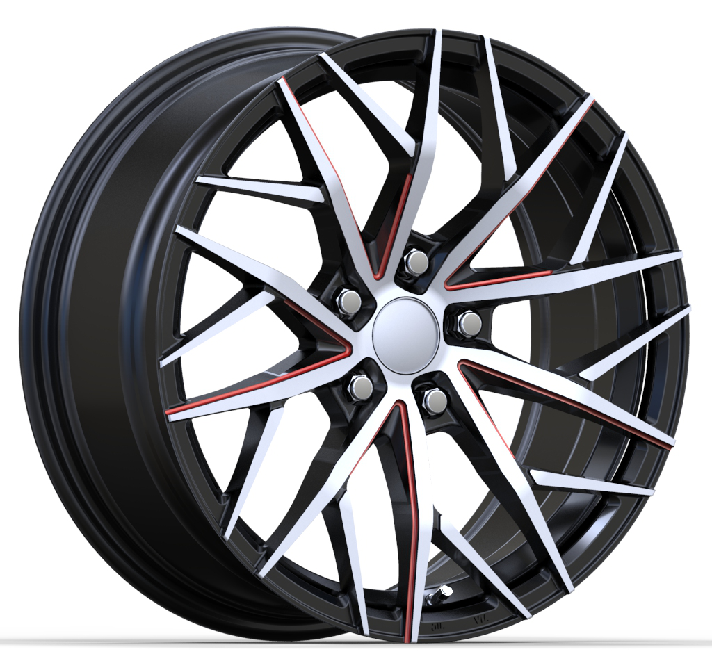 Multi-Spoke Aluminum Alloy Wheel