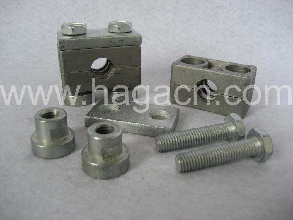 Aluminium and plastic hydraulic pipe clamps - Image 4
