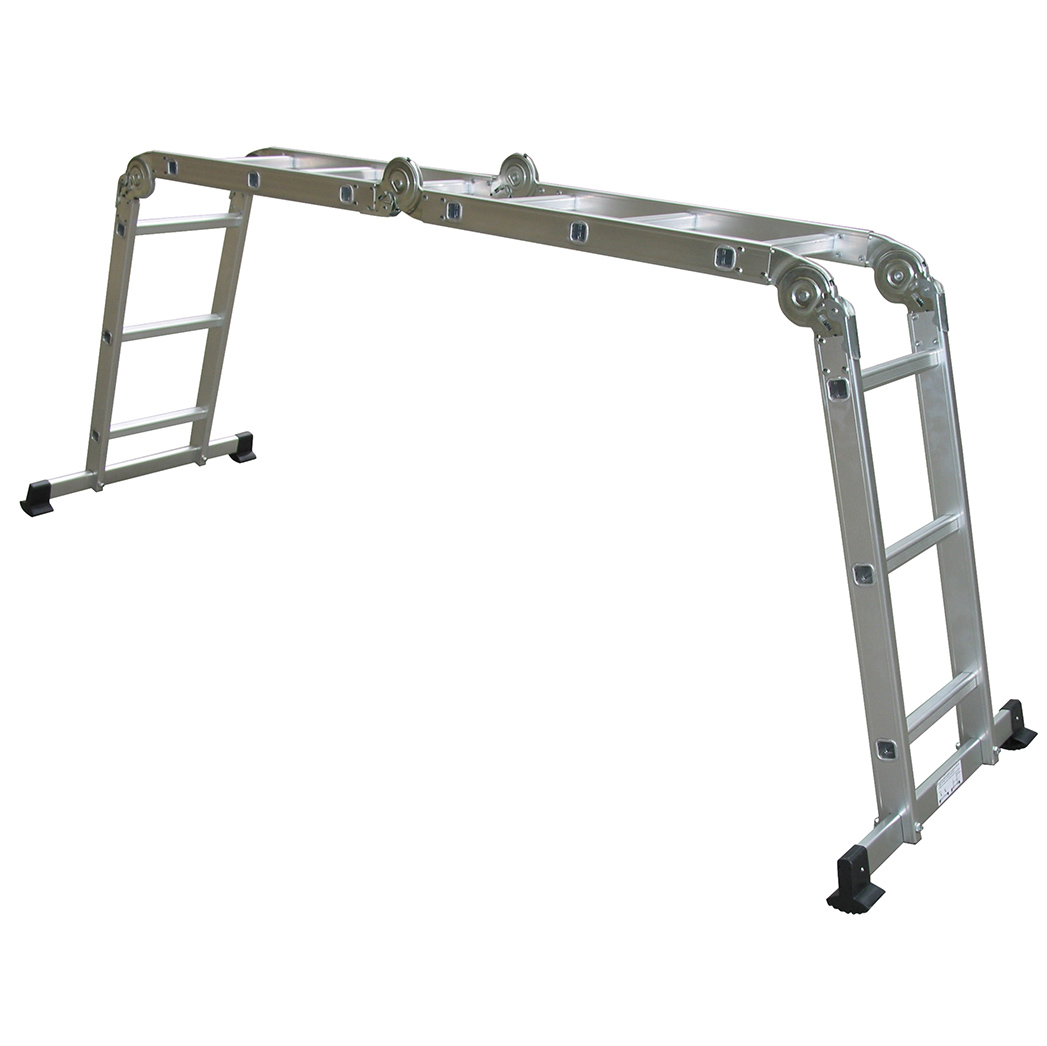 ALUMINIUM MULTI-PURPOSE LADDER 3X4 - Image 2