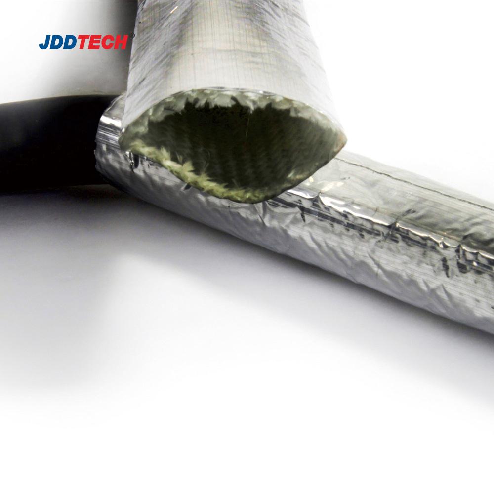 Aluminum heat reflect fiberglass sleeving - Image 2