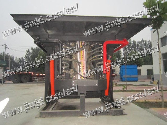 1-Ton Aluminum Induction Melting Furnace