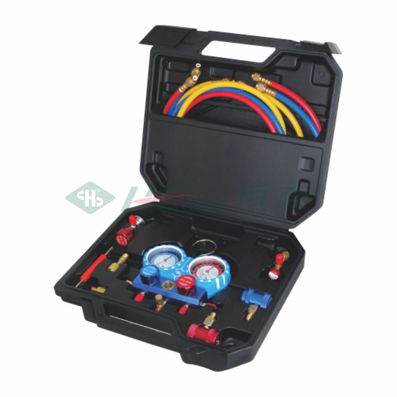 HVAC Refrigeration Aluminum Manifold Gauge Set