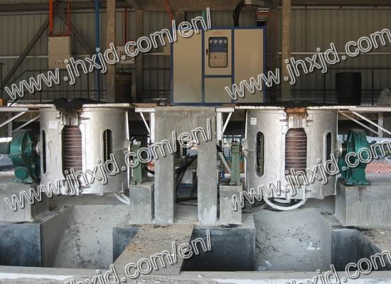 150kg Aluminum Melting Induction Furnace