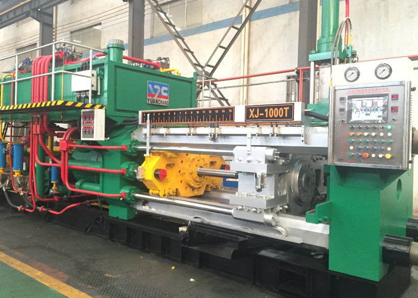 Aluminum Profile Extrusion Press 1000MT