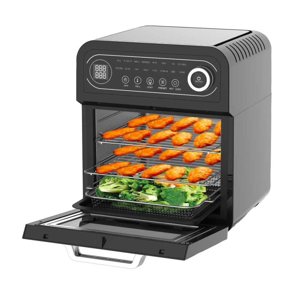 Amazon hot sale 12L 1600W AF516T Air fryer with rotary function and Mechanical knob - Image 3