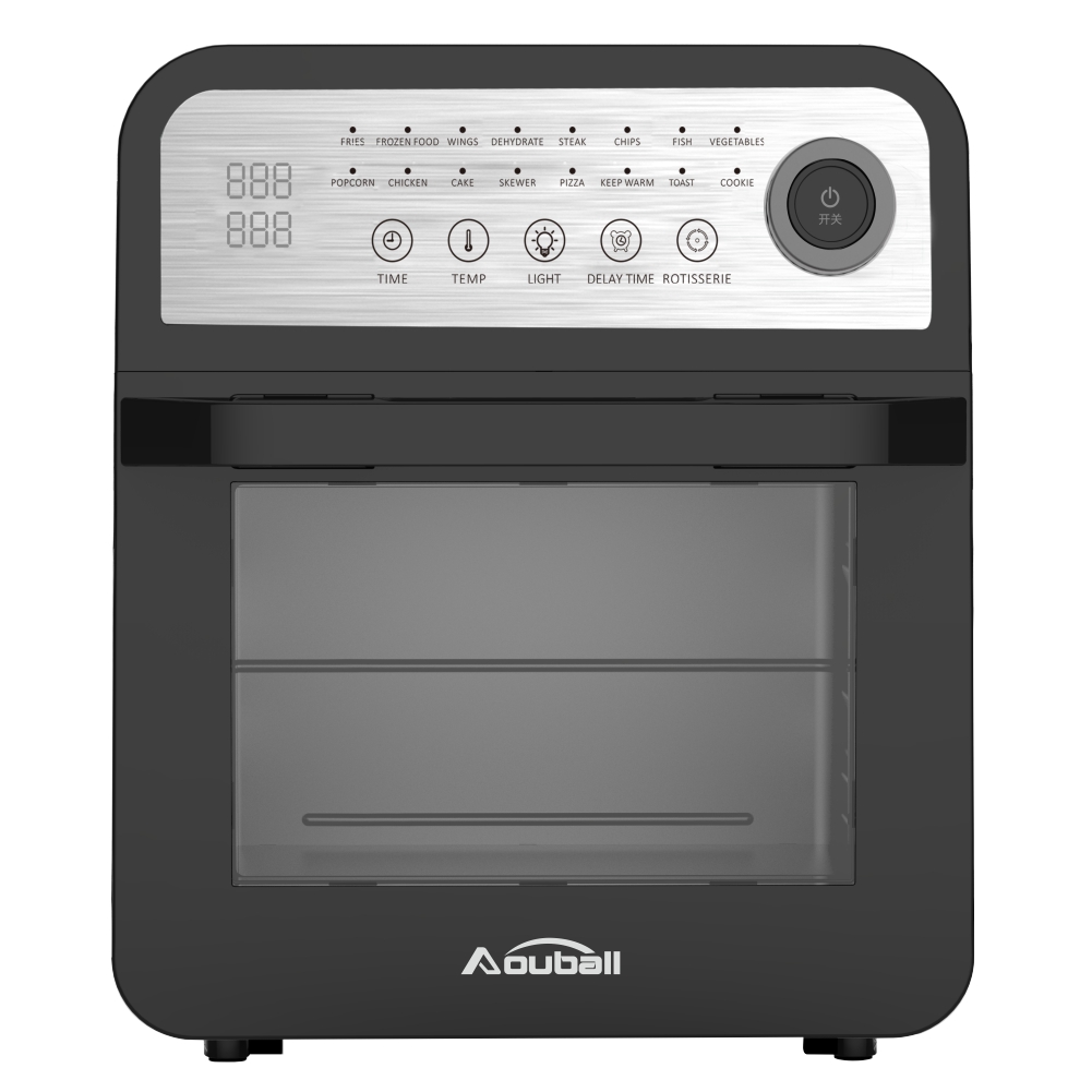 12L 1600W Air Fryer with Rotary Function and Mechanical Knob