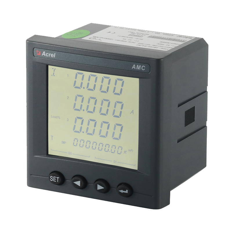 Multifunction Panel Energy Meter with Harmonics Measurement
