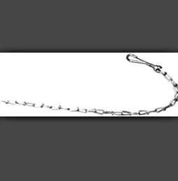 Animal Handling and Restraint Chain with Clip