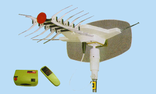 Multi-Element Receiver Antenna with Remote Control