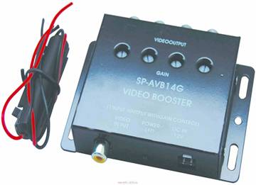 Video Signal Booster with Independent Gain Control