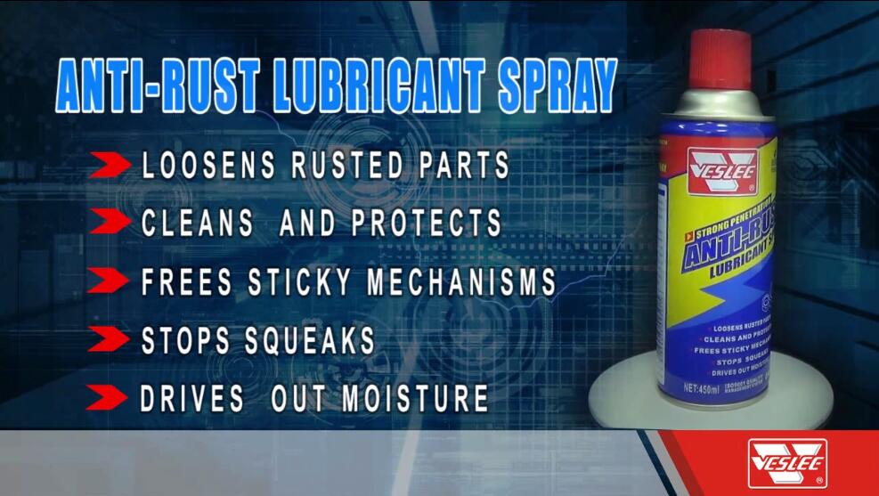 450ml Anti-Rust Lubricant Spray Can
