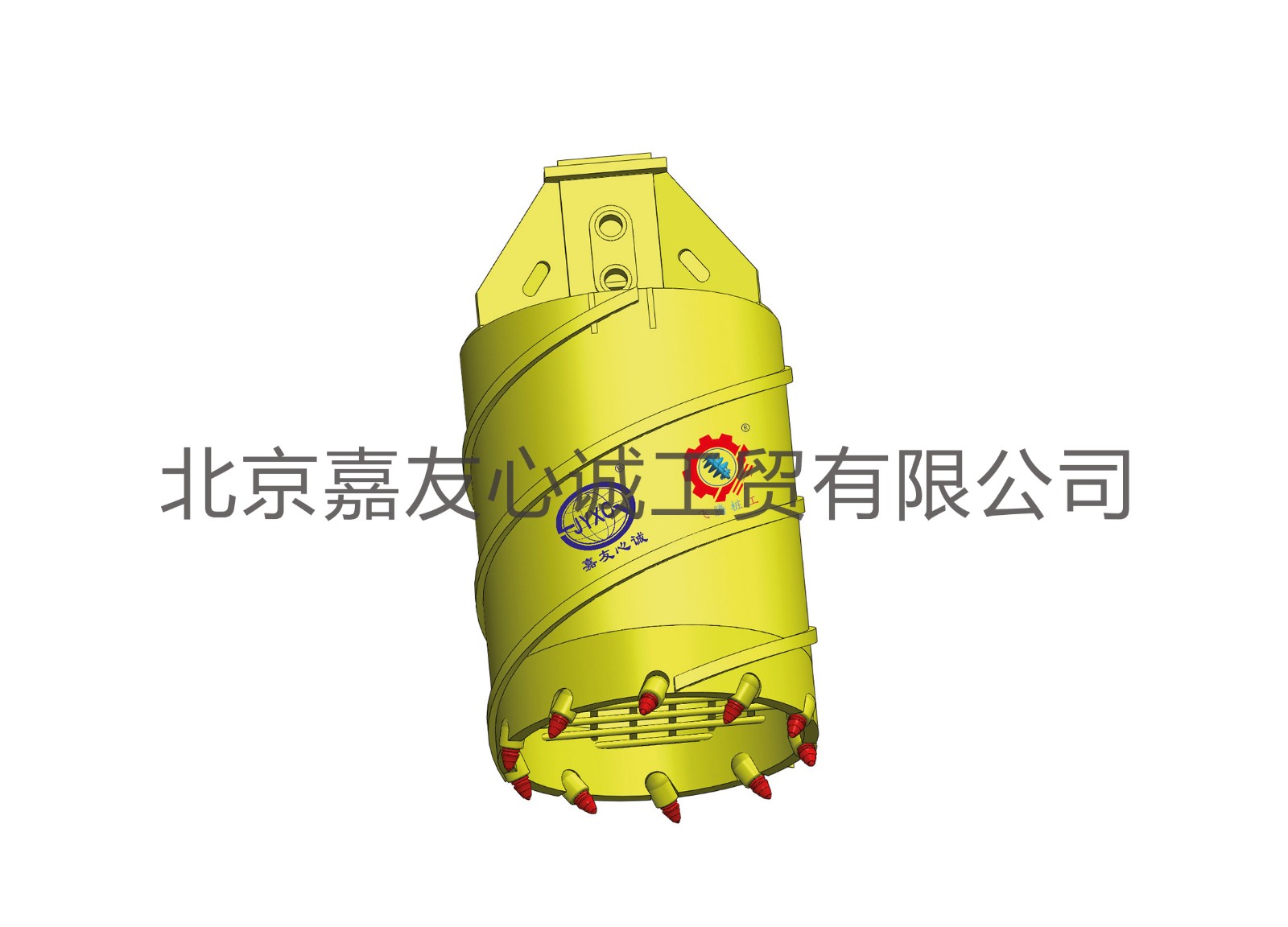Mesh Pebble Fishing Bit for Borehole Clearing