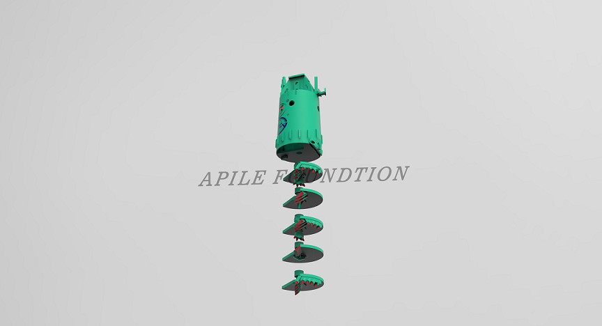 APFDBSE double bottom single side soil entry rotary drill bit - Image 2