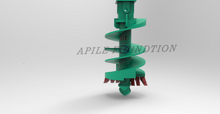 APFDX Double-headed Straight Spiral Rotating Bottom Door Bucket Teeth Short Spiral Drill - Image 3