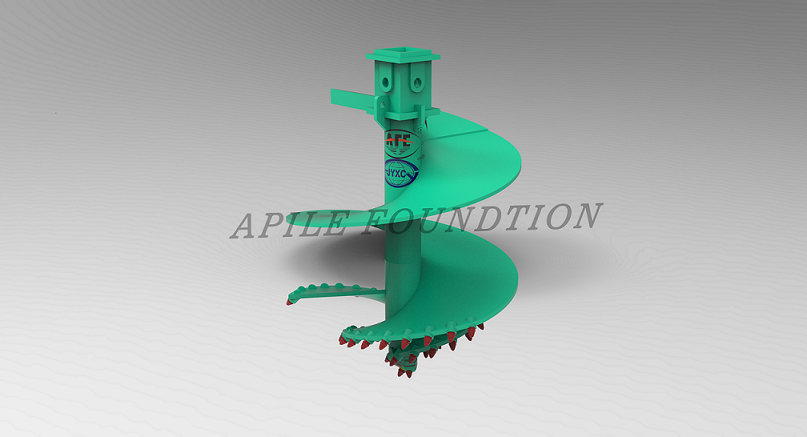 APFTS-Z3 three-cone single screw full-face broken short spiral drill bit - Image 2