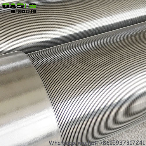 Continuous Slot Wire Wrap Water Well Screen