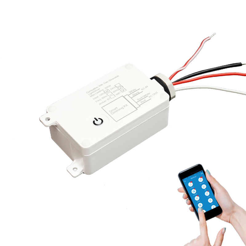 APP Google Home Amazon Alexa Voice Smart Control LED Halogen Filament dimmer switch TRIAC Dimmer - Image 2