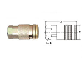 Aro 210 Interchange Quick Disconnect Coupling