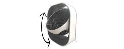360 degree directional airflow demonstration